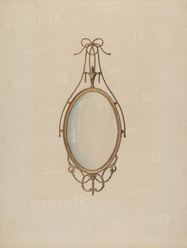 Mirror, c. 1936. Creator: Nicholas Gorid.