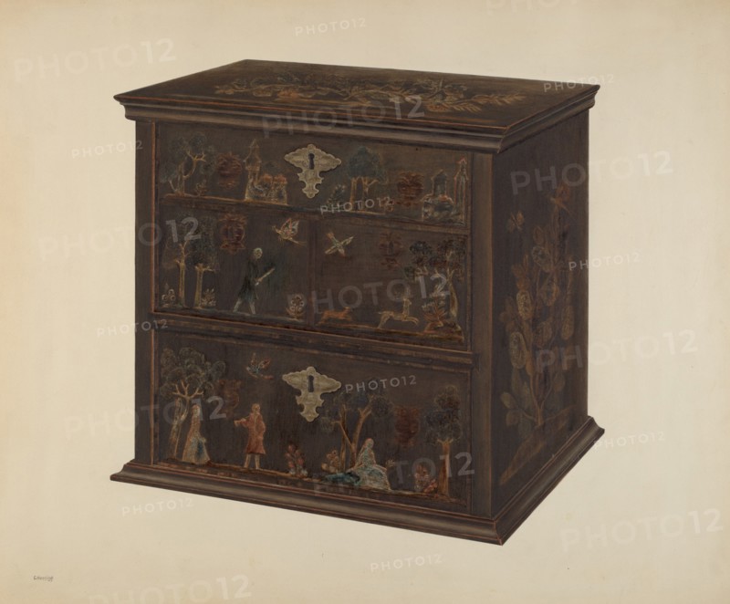 Chest of Drawers, c. 1939. Creator: Charles Henning.