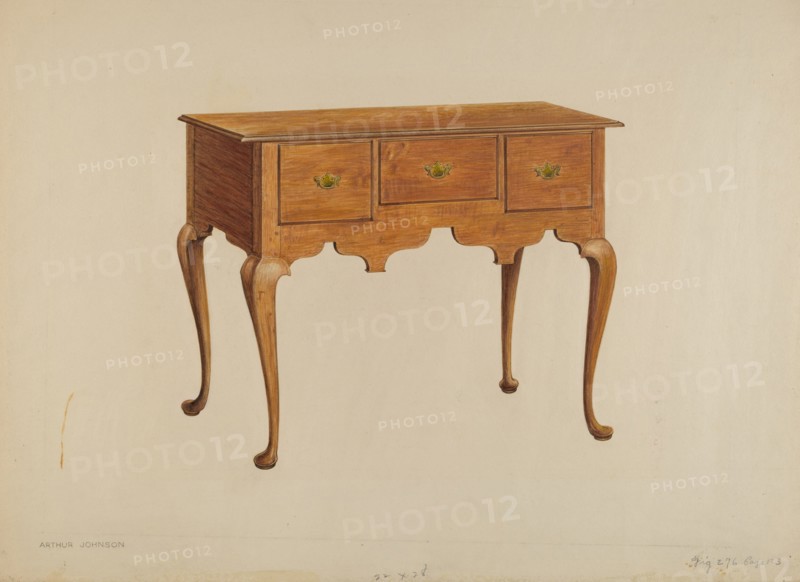 Lowboy, c. 1939. Creator: Arthur Johnson.