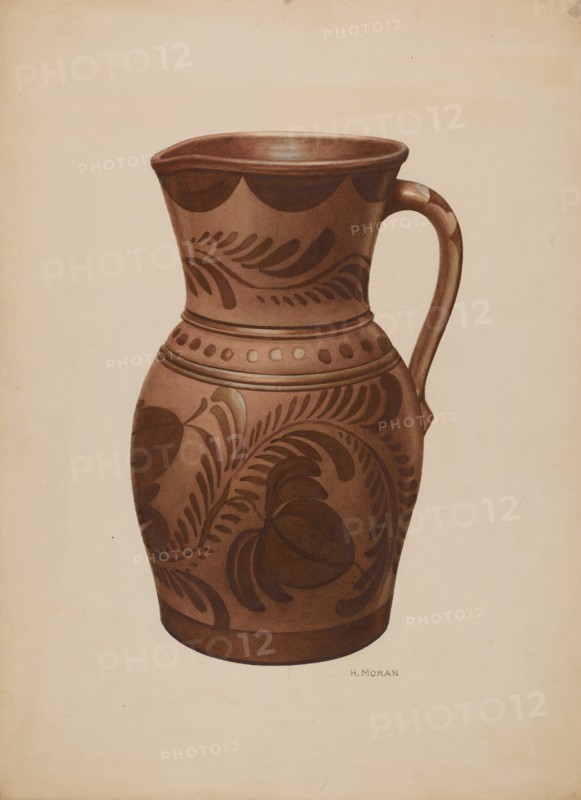 Pitcher, c. 1941. Creator: Henry Moran.