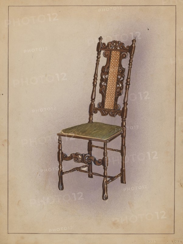 Side Chair, c. 1936. Creator: Nicholas Gorid.