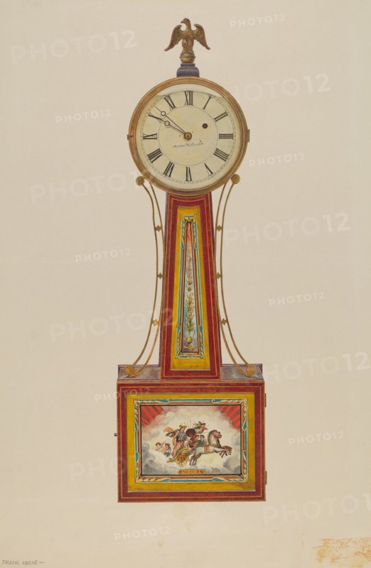 Banjo Clock, c. 1939. Creator: Frank M Keane.