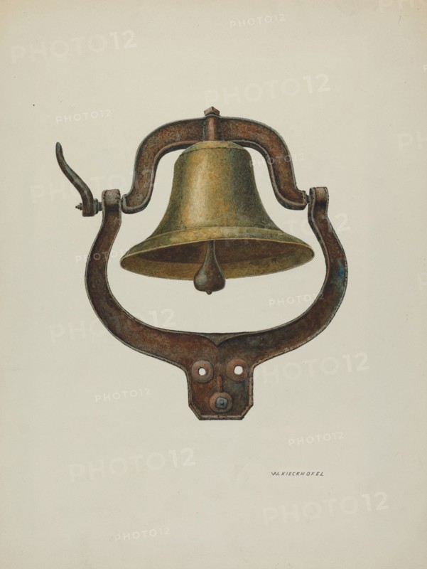 Dinner Bell, 1940. Creator: William Kieckhofel.