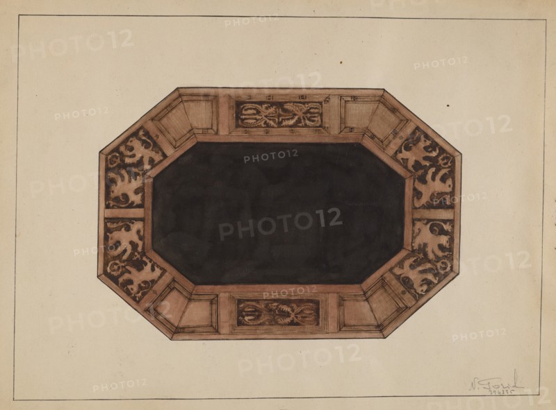 Top of Table, 1935/1942. Creator: Nicholas Gorid.