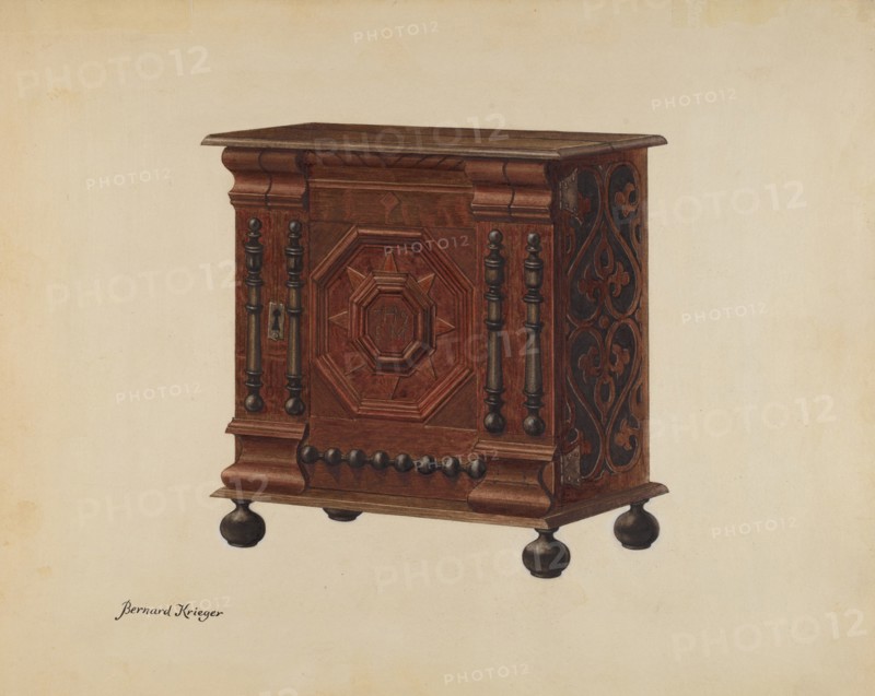 Cabinet for Storage, 1938. Creator: Bernard Krieger.
