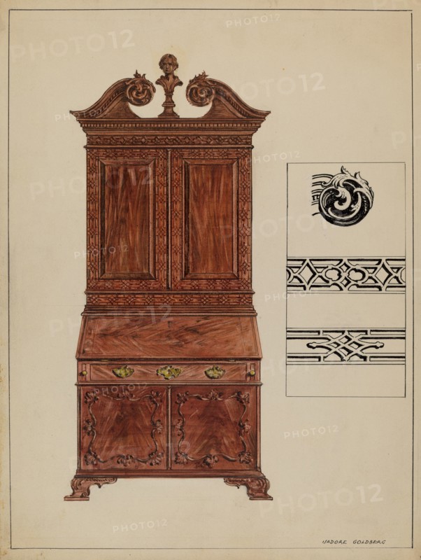 Secretary, c. 1936. Creator: Isadore Goldberg.