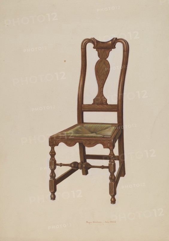 Chair, 1935/1942. Creator: Regina Henderer.