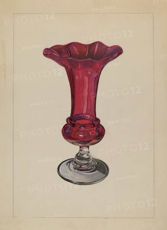 Vase, 1935/1942. Creator: Gertrude Lemberg.