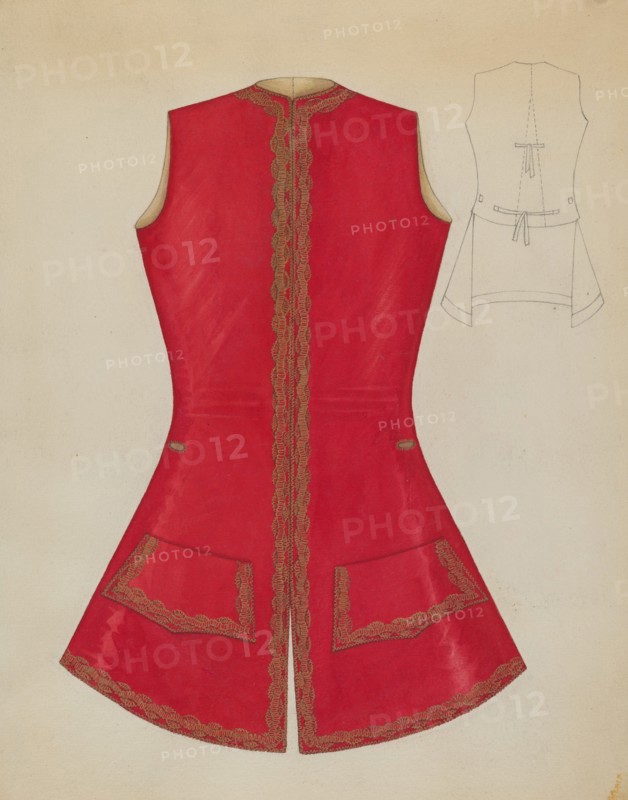 Waistcoat, c. 1937. Creator: Marie Mitchell.