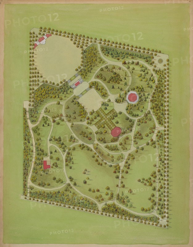 Washington Park, c. 1936. Creator: Meyer Goldbaum.