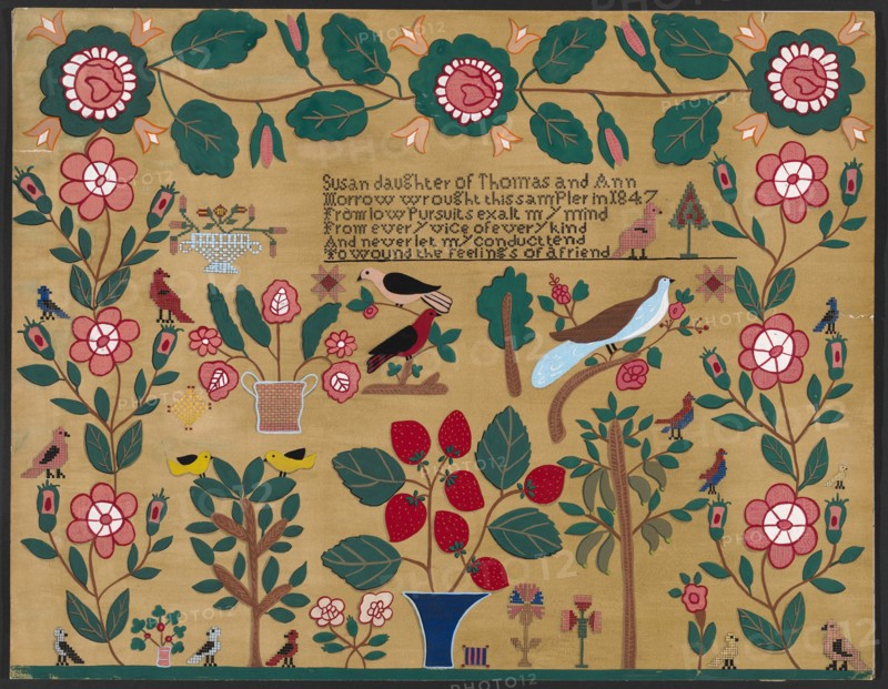 Sampler, c. 1936. Creator: Katherine Hastings.