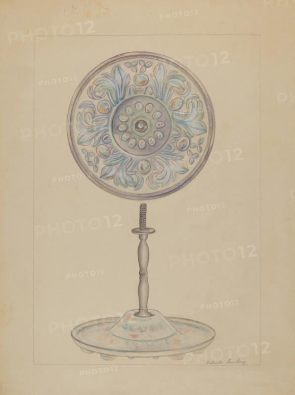 Mirror Support, c. 1936. Creator: Gertrude Lemberg.