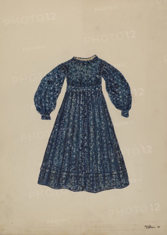 Child's Dress, 1941. Creator: Marie Lutrell.