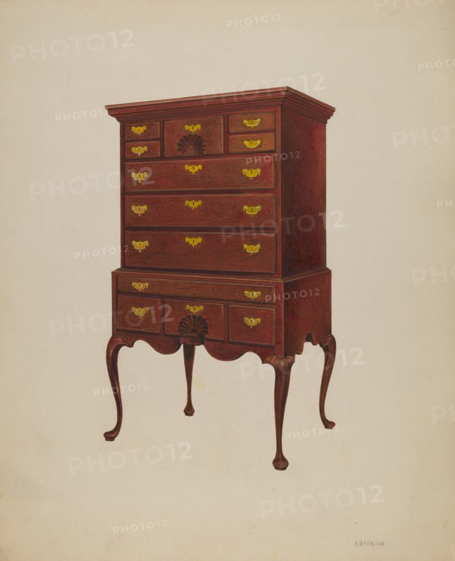 Highboy, 1937. Creator: Arsen Maralian.