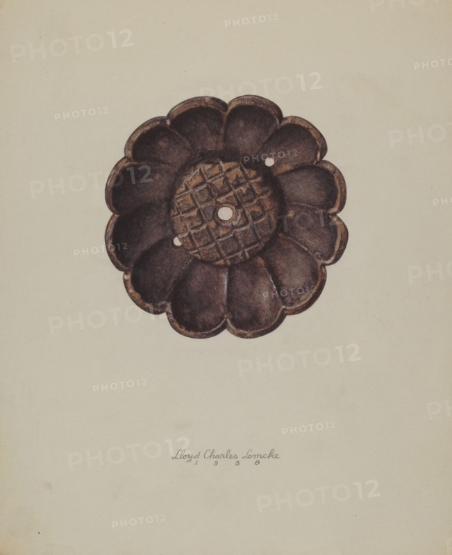 Rosette, 1938. Creator: Lloyd Charles Lemcke.