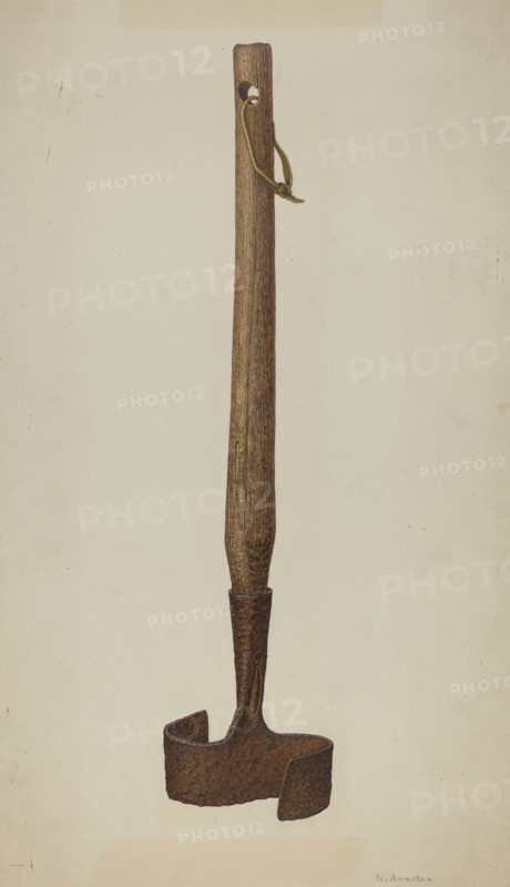 Pa. German Meat Chopper, 1935/1942. Creator: Nicholas Amantea.