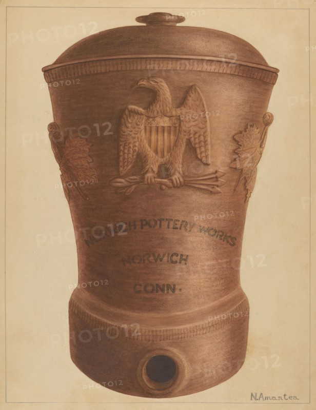 Jug, 1935/1942. Creator: Nicholas Amantea.