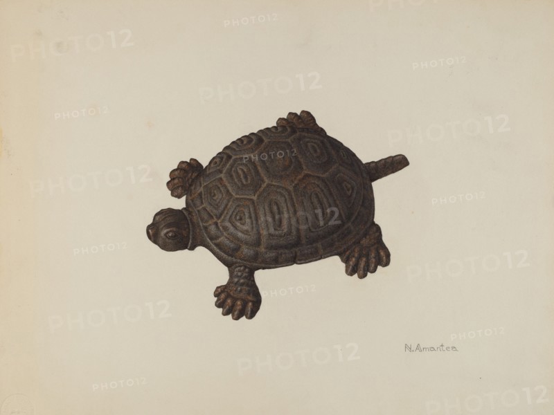 Door Stop, c. 1940. Creator: Nicholas Amantea.