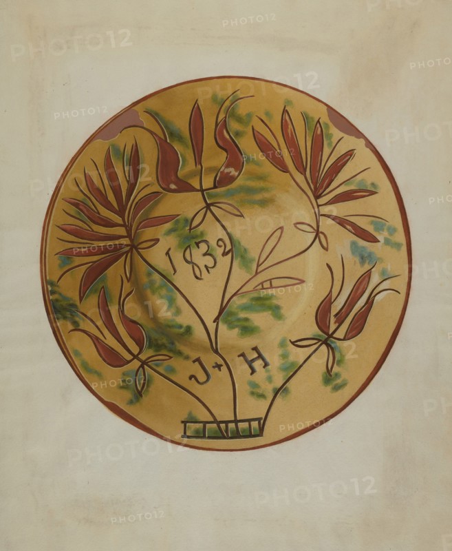 Plate, 1935/1942. Creator: Henry Moran.