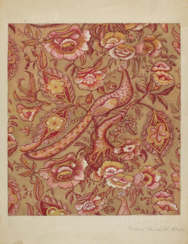 Chintz, 1936. Creator: Marie Mitchell.