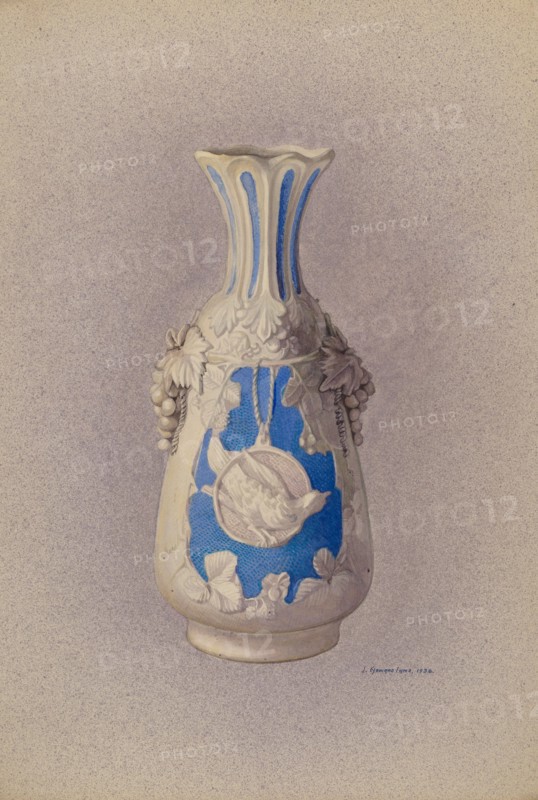 Vase, 1938. Creator: J. Howard Iams.