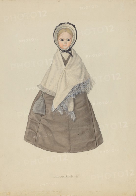 Quaker Doll, 1935/1942. Creator: Jacob Gielens.