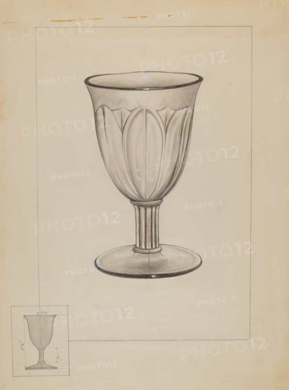 Goblet, c. 1936. Creator: Philip Johnson.