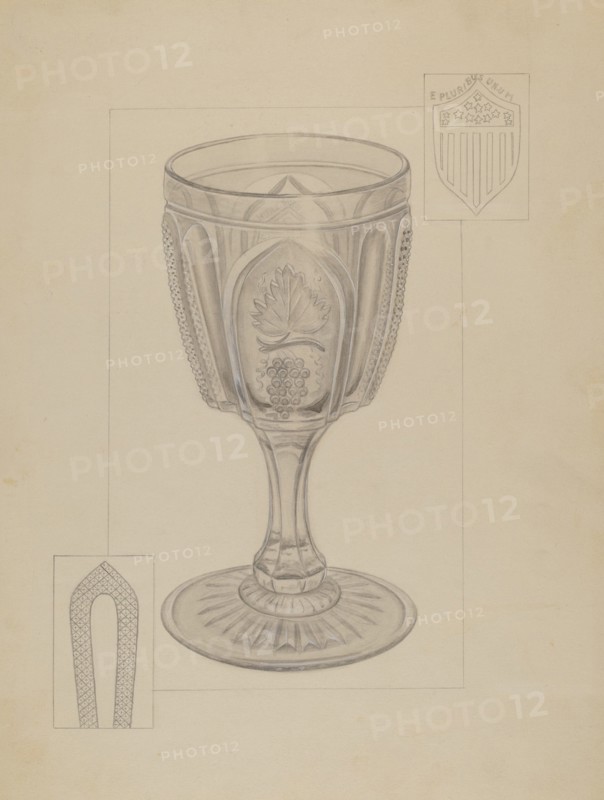 Goblet, c. 1936. Creator: Gertrude Lemberg.