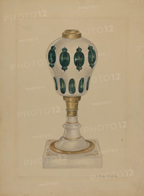Lamp, c. 1936. Creator: Gertrude Lemberg.