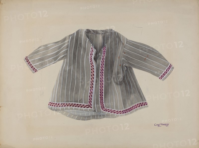 Doll's Jacket, c. 1936. Creator: Chris Makrenos.