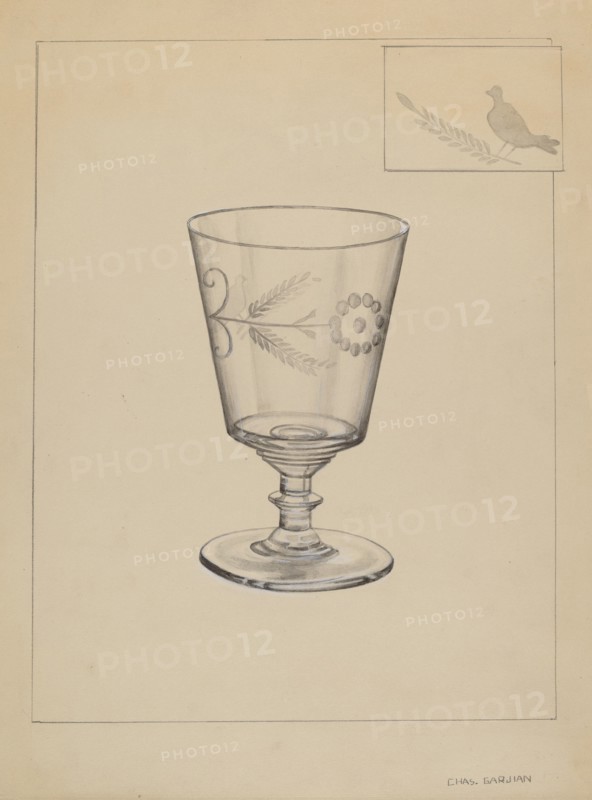 Goblet, c. 1937. Creator: Charles Garjian.