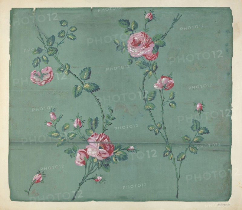 Wall Paper, c. 1939. Creator: Holger Hansen.