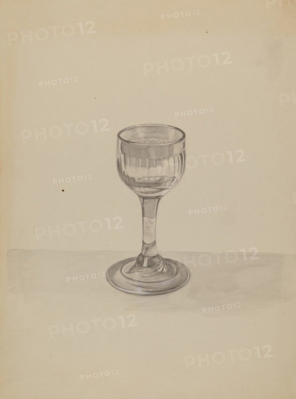 Glass, c. 1940. Creator: Gertrude Lemberg.