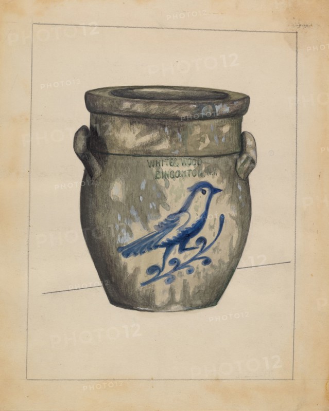 Jar, c. 1936. Creator: Jules Lefevere.