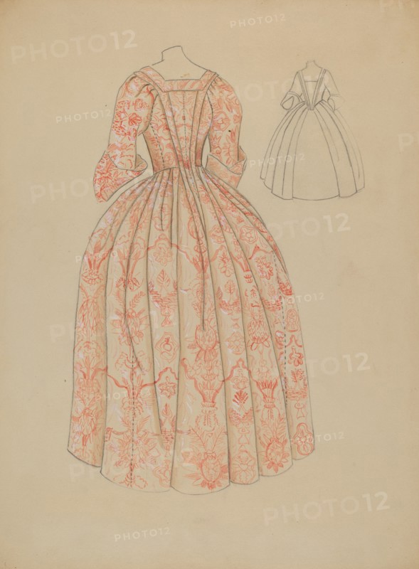 Dress, c. 1936. Creator: Dorothy Gernon.