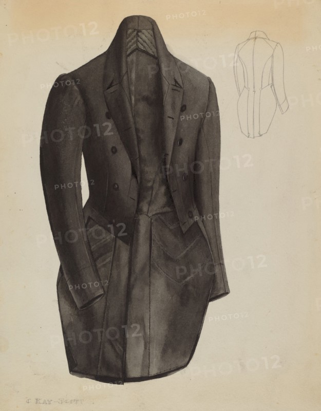Tail Coat, c. 1937. Creator: Creighton Kay-Scott.