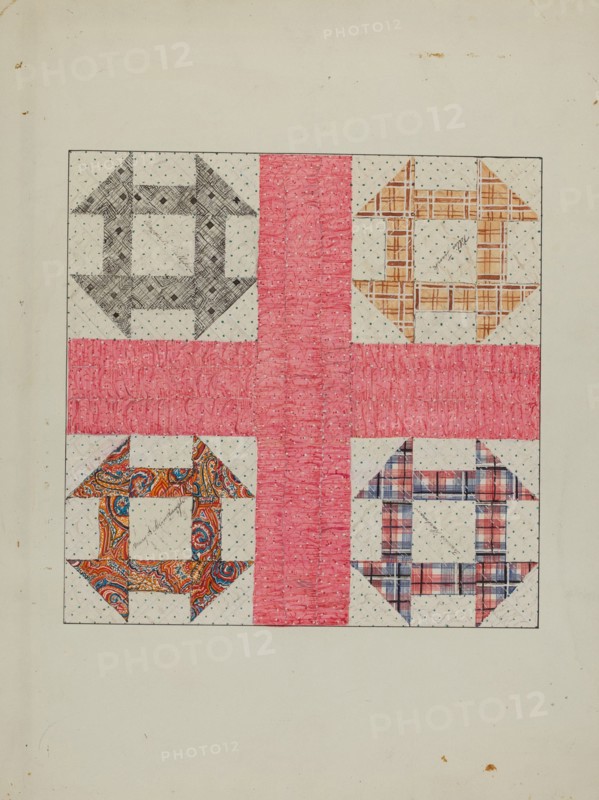 Autographed Quilt, c. 1940. Creator: Margaret Linsley.