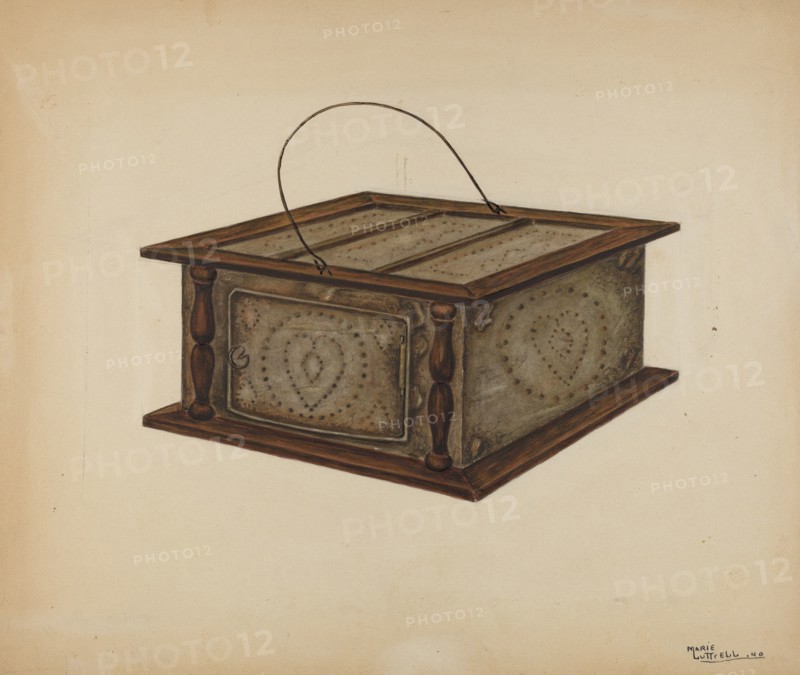 Foot Warmer, 1940. Creator: Marie Lutrell.