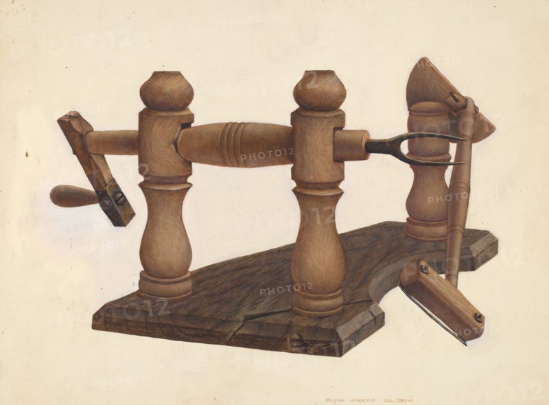 Apple Parer, c. 1939. Creator: Regina Henderer.