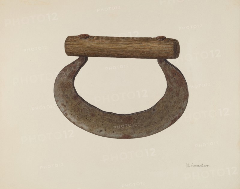 Chopping Knife, c. 1940. Creator: Nicholas Amantea.