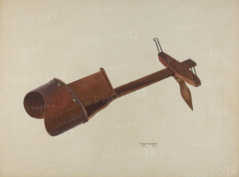 Parlor Stereoscope, c. 1937. Creator: Chris Makrenos.