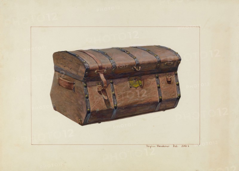 Trunk, c. 1938. Creator: Regina Henderer.