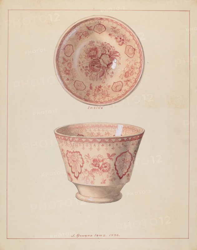 Cup, c. 1936. Creator: J. Howard Iams.