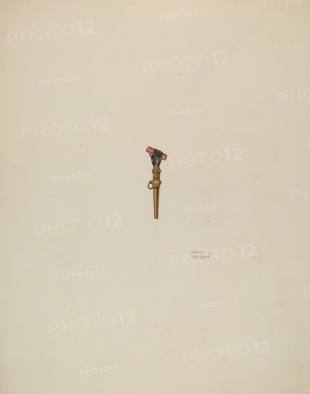 Watch Key, c. 1938. Creator: Harry Grossen.