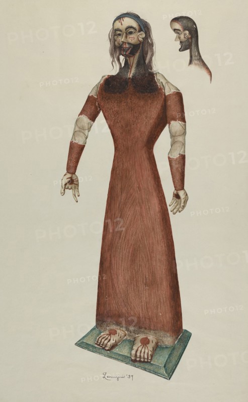 Bulto, 1939. Creator: Eldora P. Lorenzini.