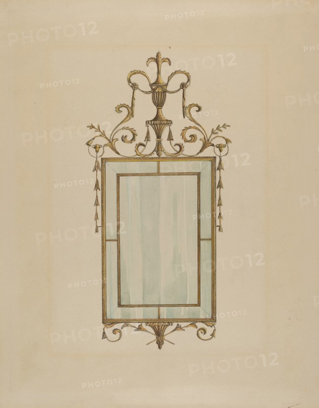 Mirror, 1936. Creator: Nicholas Gorid.