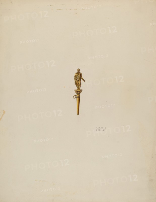 Watch Key, c. 1938. Creator: Harry Grossen.