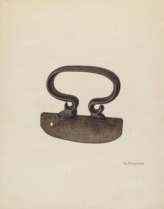 Chopping Knife, c. 1940. Creator: Nicholas Amantea.