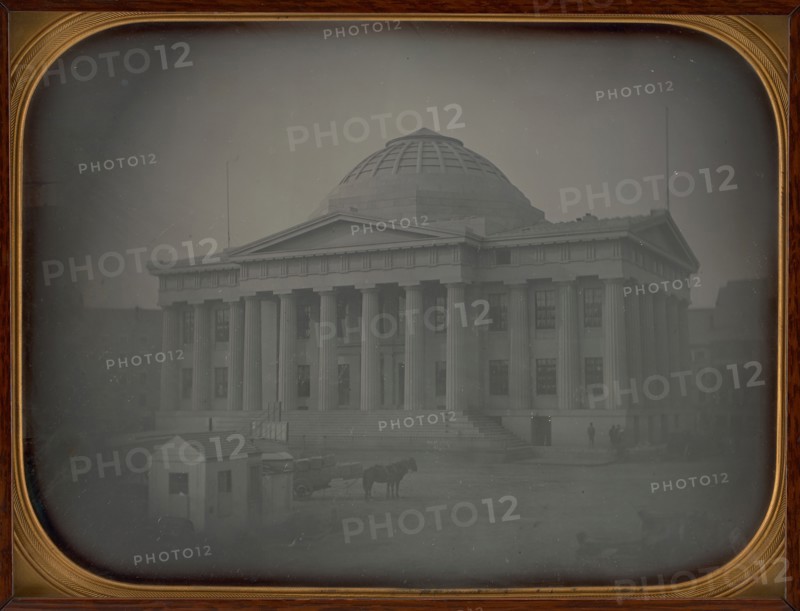 Untitled (Boston Customs House), 1850. Creators: Albert Sands Southworth, Josiah Johnson Hawes.