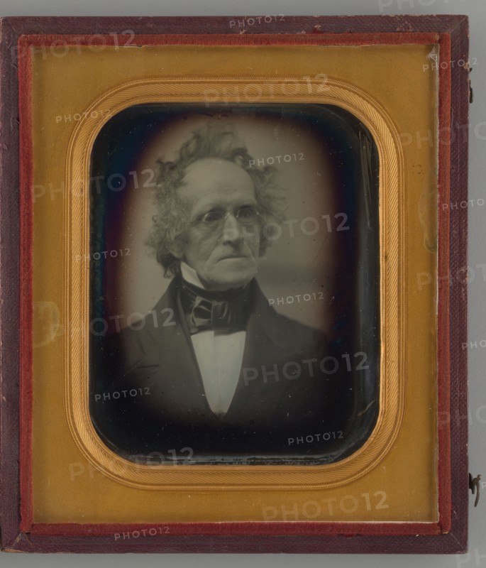 Untitled (Portrait of a Man), 1847. Creators: Albert Sands Southworth, Josiah Johnson Hawes.